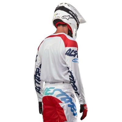 Maillot Alpinestars Racer Hana Blanc Multicolor 
