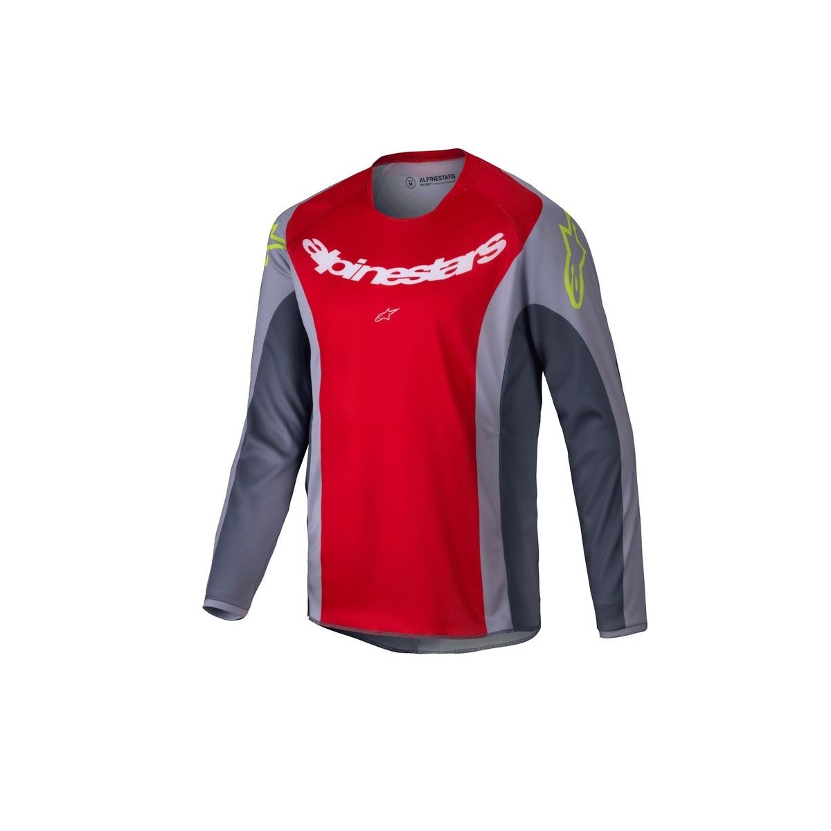 Maillot Enfant Alpinestars Racer Melt Rouge Gris 