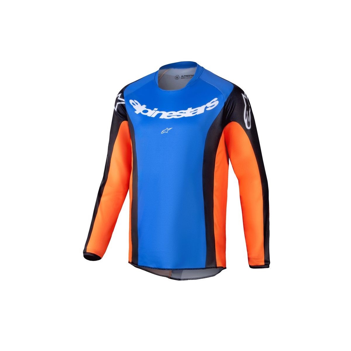 Maillot Enfant Alpinestars Racer Melt Orange Bleu 
