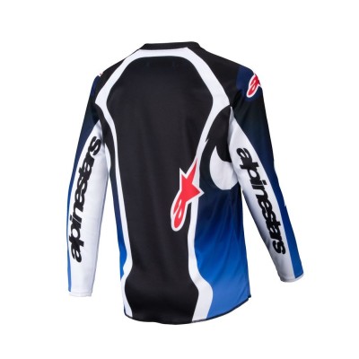 Maillot Enfant Alpinestars Racer Wurx Blue Noir 