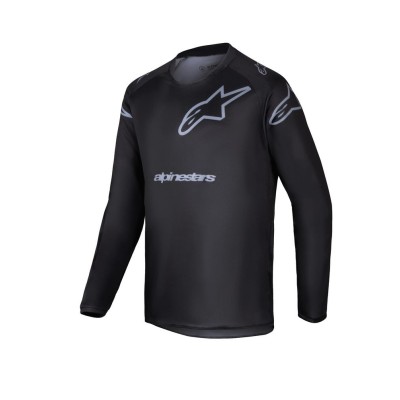 Maillot Enfant Alpinestars Racer Graphite Noir Gris 