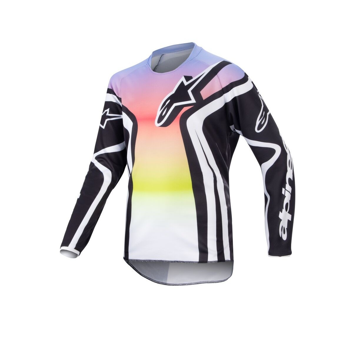 Maillot Enfant Alpinestars Racer Semi Noir Multicolore 