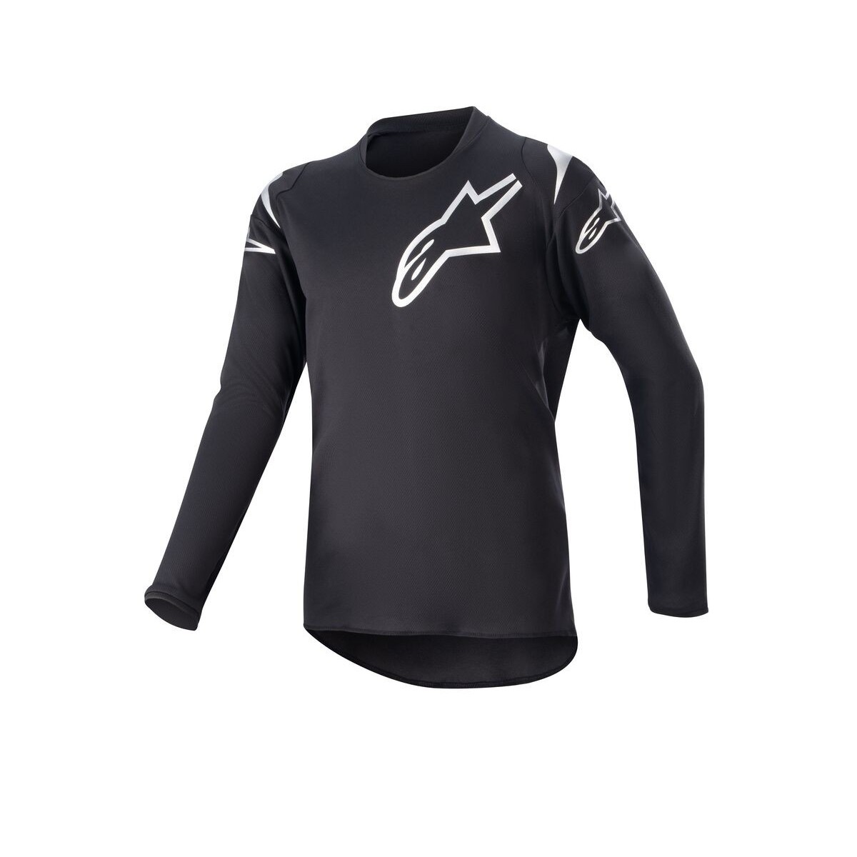 Maillot Enfant Alpinestars Racer Graphite Noir Reflective Noir 