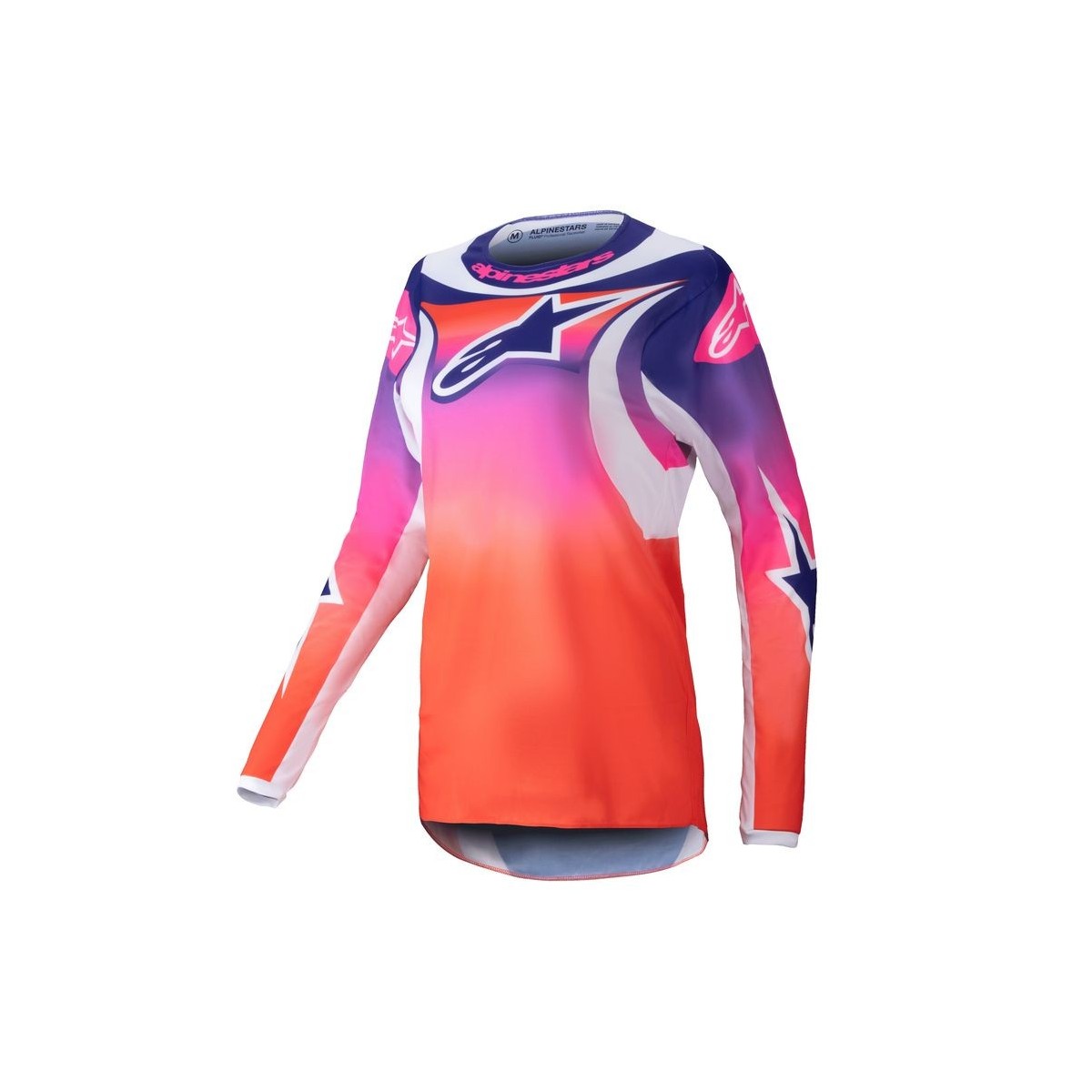 Maillot Alpinestars Stella Fluid Wurx Multicolor Blanc 
