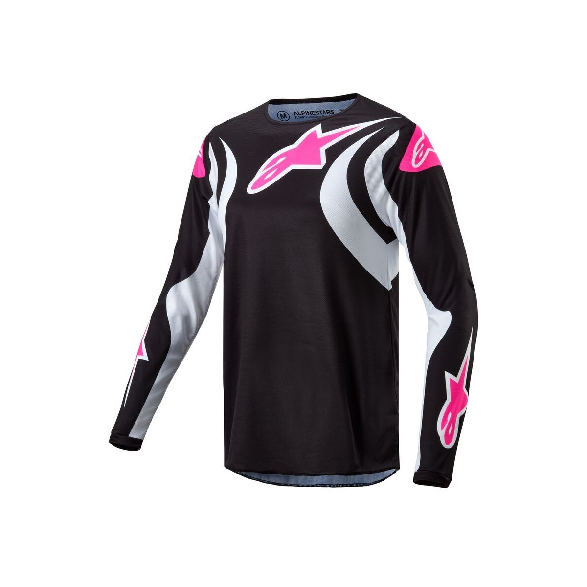 Maillot Alpinestars Stella Fluid Noir Blanc 