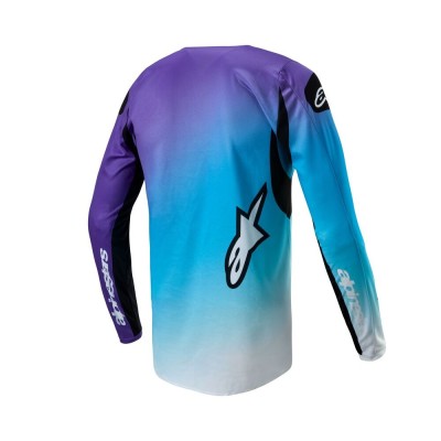 Maillot Alpinestars Stella Fluid Blanc Turquoise 