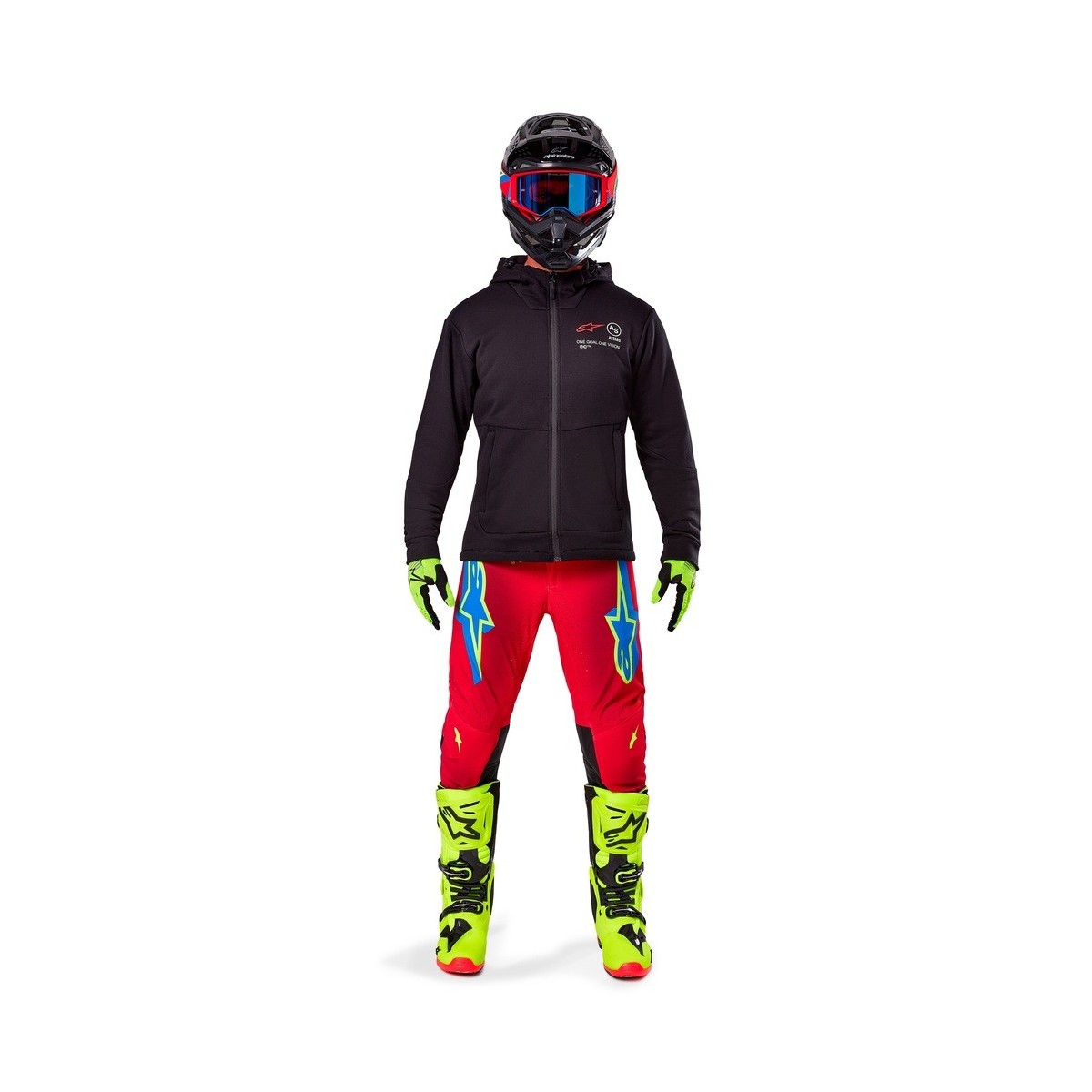 Veste polaire Alpinestars Racer MX Fleece Noir 