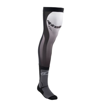 Chaussettes Alpinestars Knee Brace Noir Blanc 