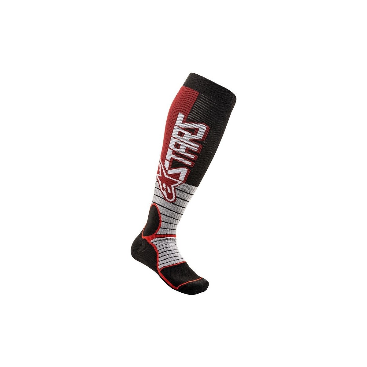 Chaussettes Alpinestars MX Pro Rouge Noir 