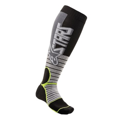 Chaussettes Alpinestars MX Pro Gris Jaune Fluo 