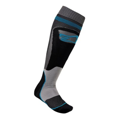 Chaussettes Alpinestars MX Plus-1 Noir Bleu 
