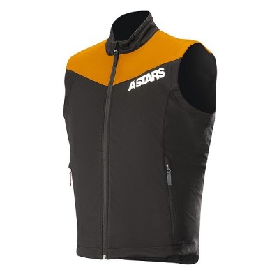 Gilet manches courtes  Alpinestars Session Race Orange Fluo/ Noir 