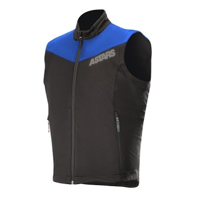 Gilet manches courtes  Alpinestars Session Race Bleu/Noir 
