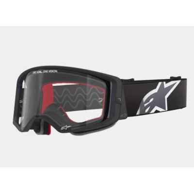 Masque Alpinestars Supertech Corp Noir Gris ecran Clair 