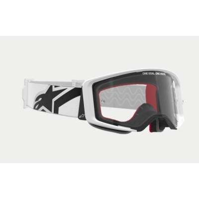 Masque Alpinestars Supertech Corp Blanc ecran Clair 