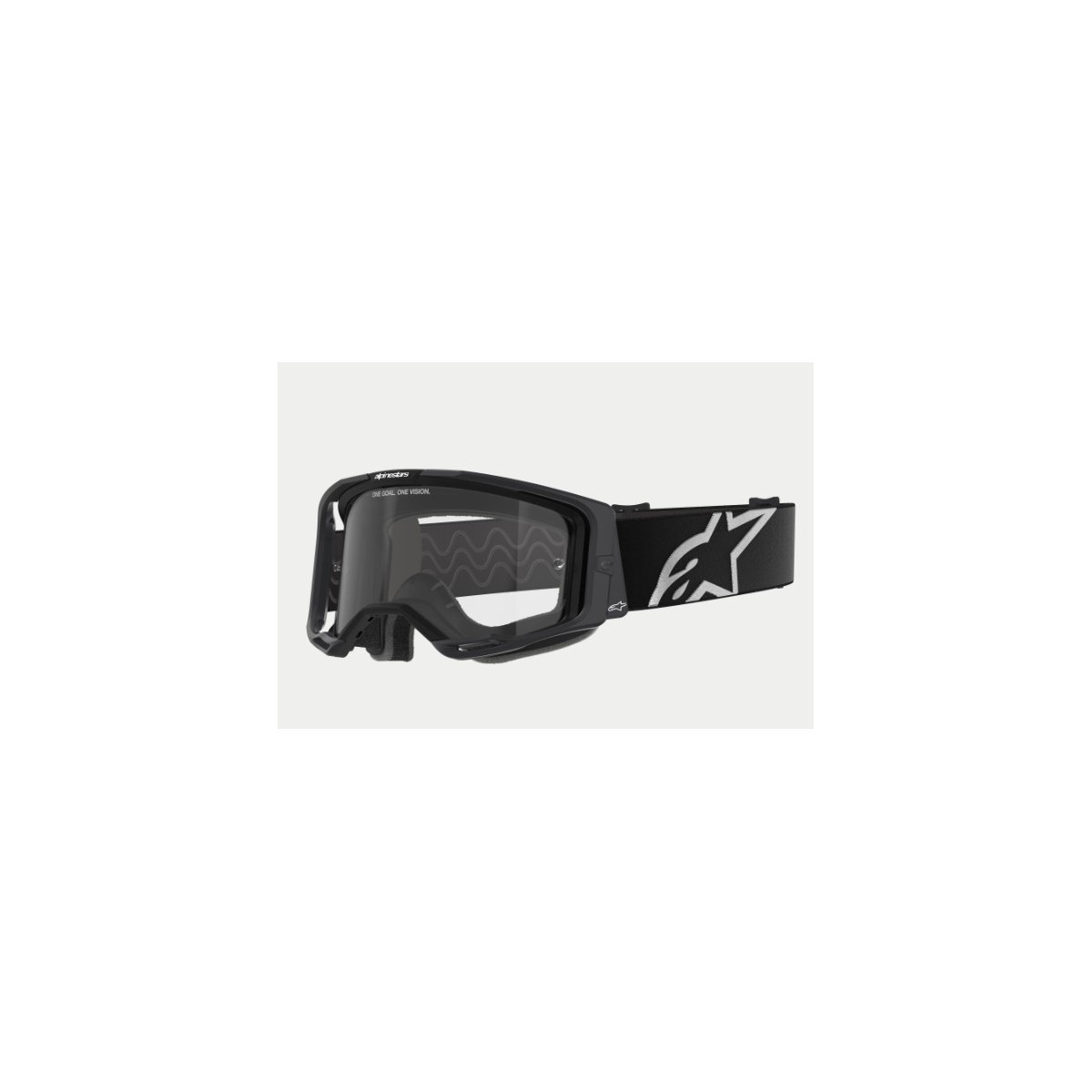 Masque Alpinestars Vision 8 Corp Noir ecran Clair 