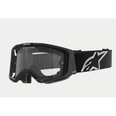 Masque Alpinestars Vision 8 Corp Noir ecran double Clair 