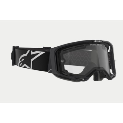 Masque Alpinestars Vision 8 Corp Noir ecran double Clair 