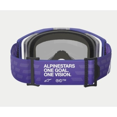 Masque Alpinestars Vision 8 Corp Violet ecran Bleu 