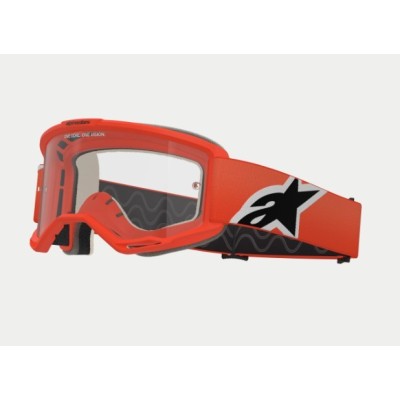 Masque Alpinestars Vision 5 Corp Orange ecran Clair 