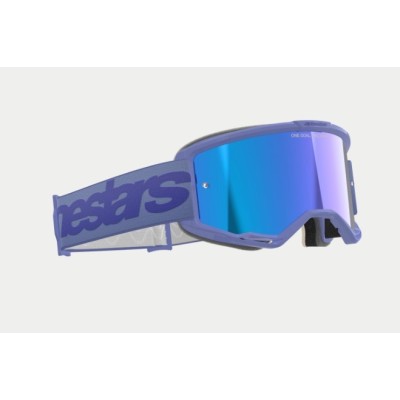 Masque Alpinestars Vision 5 Wordmark Violet ecran Blue 