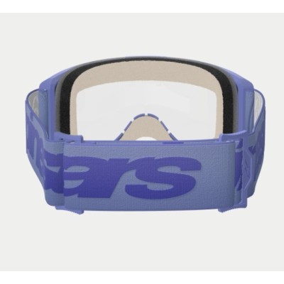 Masque Alpinestars Vision 5 Wordmark Violet ecran clair 