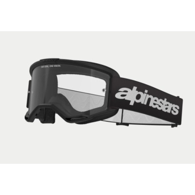 Masque Alpinestars Vision 3 Wordmark Noir ecran Clair 