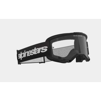Masque Alpinestars Vision 3 Wordmark Noir ecran Clair 