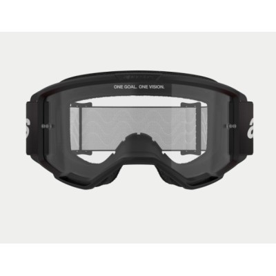 Masque Alpinestars Vision 3 Wordmark Noir ecran Clair 