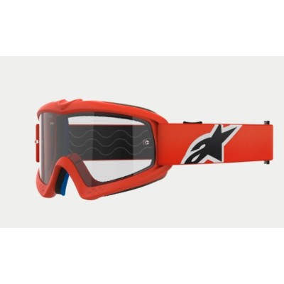 Masque Alpinestars enfant Vision Corp Orange ecran Clair 