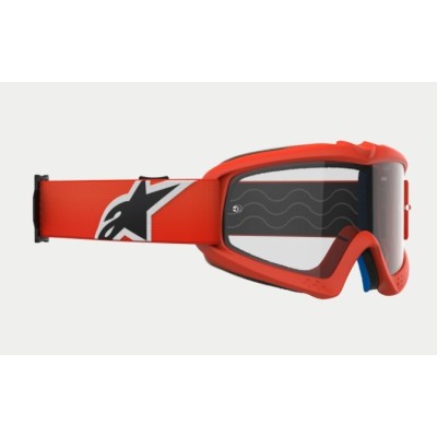 Masque Alpinestars enfant Vision Corp Orange ecran Clair 