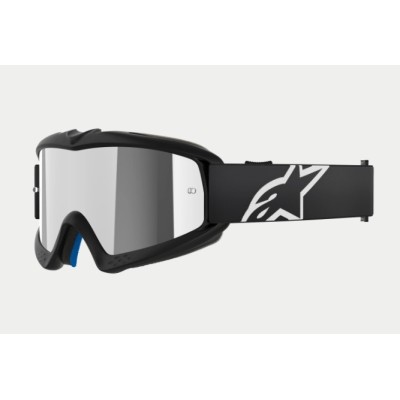 Masque Alpinestars enfant Vision Corp Noir ecran Argent 