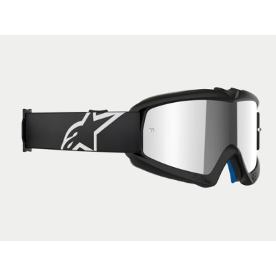 Masque Alpinestars enfant Vision Corp Noir ecran Argent 