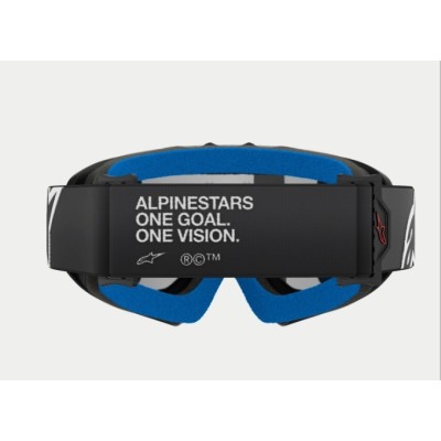 Masque Alpinestars enfant Vision Corp Noir ecran Argent 