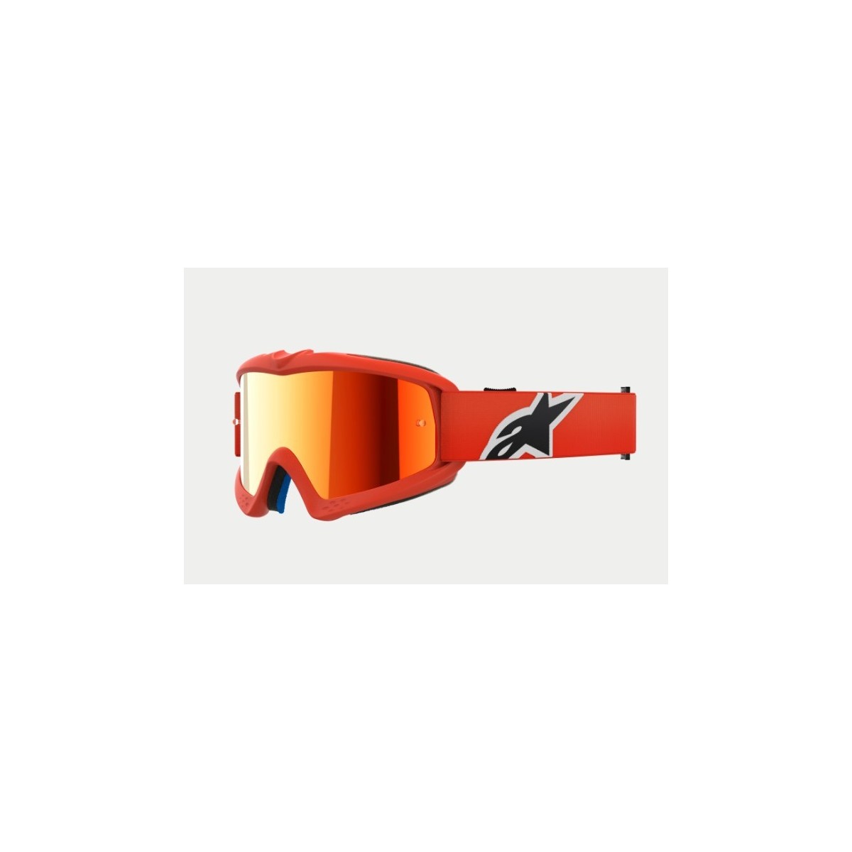 Masque Alpinestars enfant Vision Corp Orange ecran Rouge 