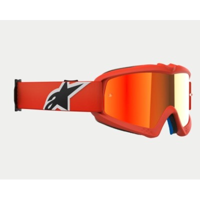 Masque Alpinestars enfant Vision Corp Orange ecran Rouge 