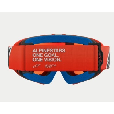 Masque Alpinestars enfant Vision Corp Orange ecran Rouge 