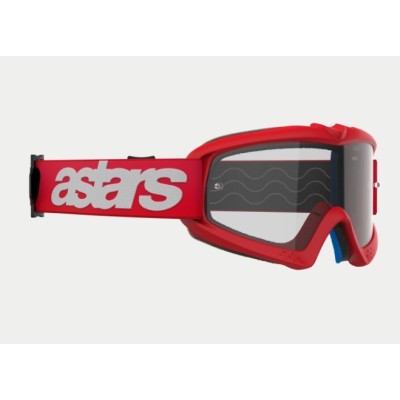 Masque Alpinestars enfant Vision Blaze Rouge ecran Clair 