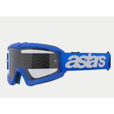 Masque Alpinestars enfant Vision Blaze Bleu ecran Clair 