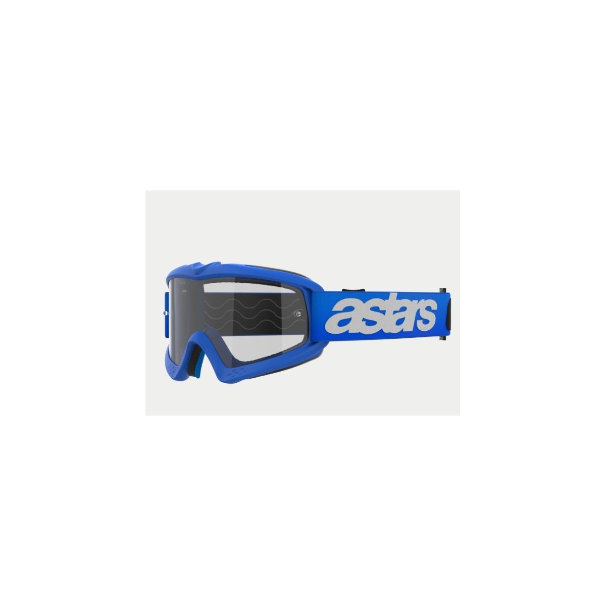 Masque Alpinestars enfant Vision Blaze Bleu ecran Clair 