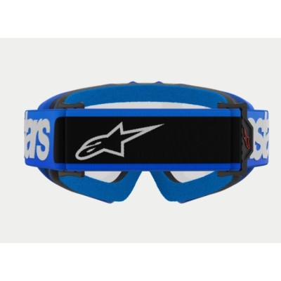 Masque Alpinestars enfant Vision Blaze Bleu ecran Clair 