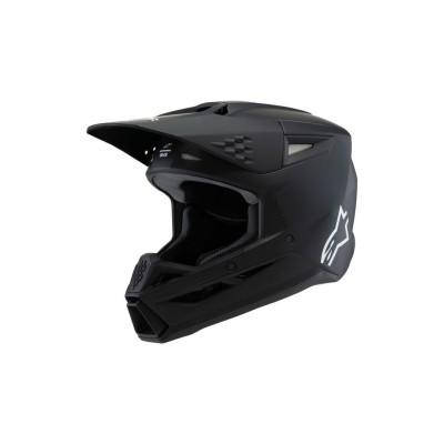 Casque enfant Alpinestars S-M3 Solid Noir Matt 