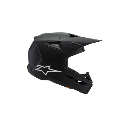 Casque enfant Alpinestars S-M3 Solid Noir Matt 