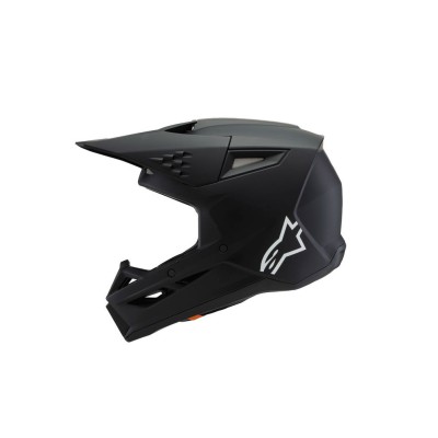 Casque enfant Alpinestars S-M3 Solid Noir Matt 