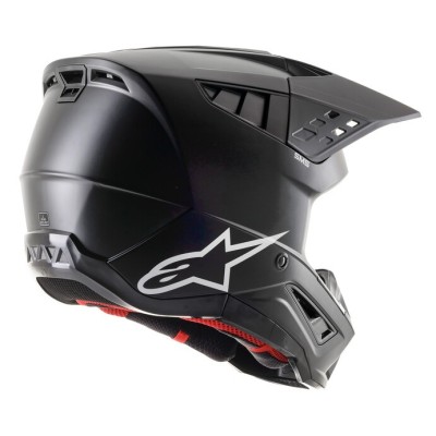 Casque Alpinestars S-M5 Solid Noir Matt 