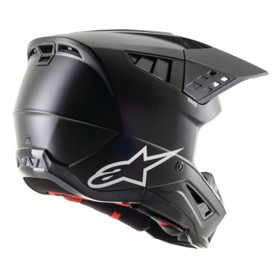 Casque Alpinestars S-M5 Solid Noir Matt 
