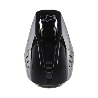 Casque Alpinestars S-M5 Solid Noir Matt 