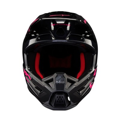 Casque Alpinestars S-M5 Corp Noir Rose Diva Brillant 
