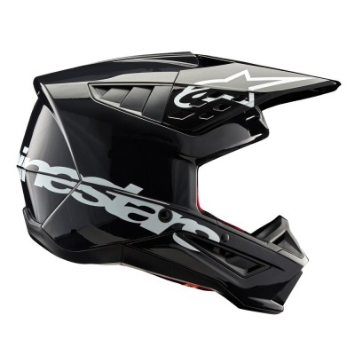 Casque Alpinestars S-M5 Corp Gris Foncé Brillant 