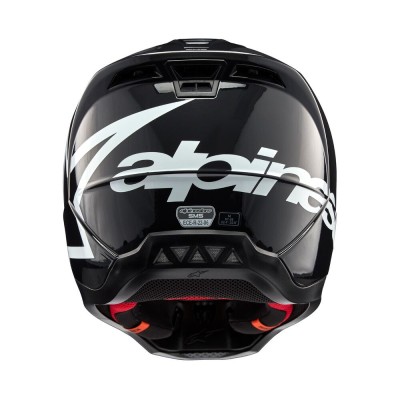 Casque Alpinestars S-M5 Corp Gris Foncé Brillant 